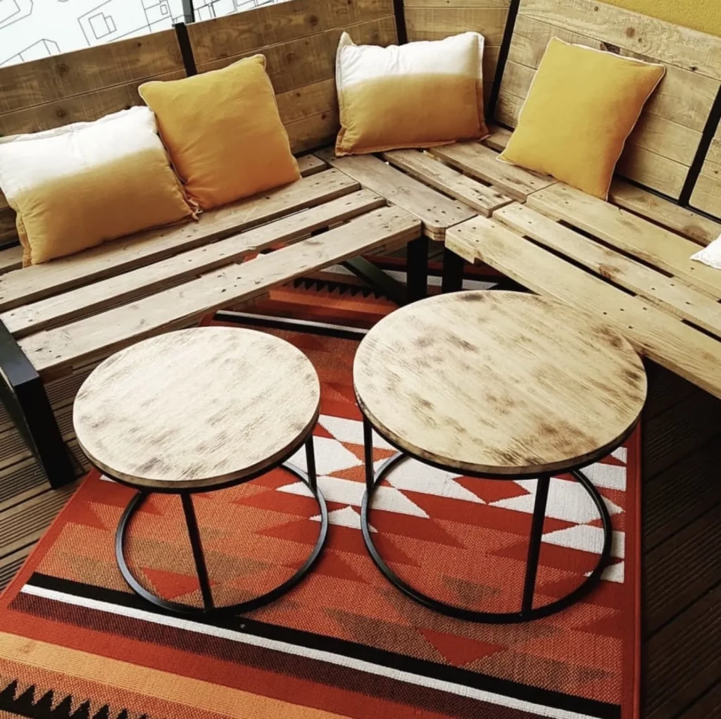 Conception de tables basses avec pieds en métal à Lyon