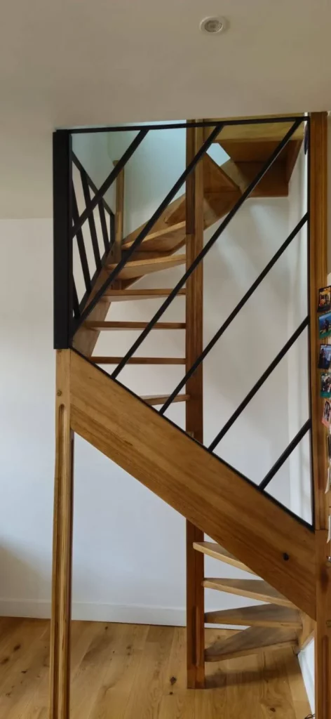 Conception d'un clastra pour escalier à Villette-d'Anthon