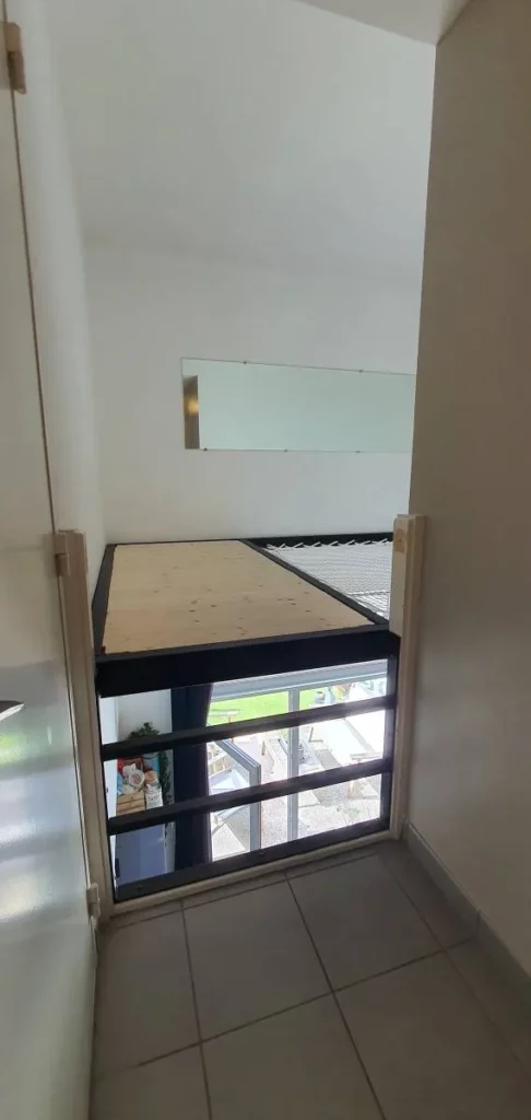 Fabrication d'un support en métal pour une mezzanine