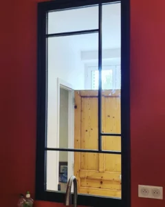 Verrière design et crée sur mesure par un artisan à Lyon